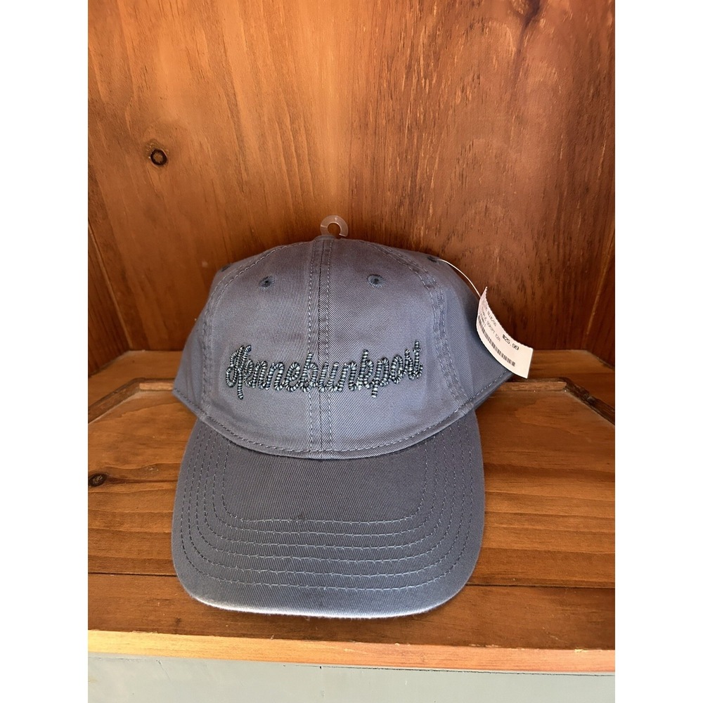 Kennebunkport Maine Themed Women's Hat NEW WITH TAGS Blue